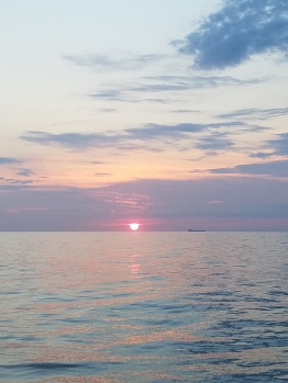 Sunrise in the Atlantic